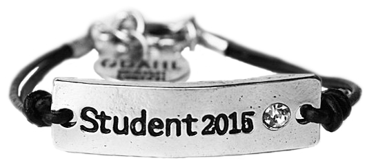 Student 2015, armband frn Odahl Design 