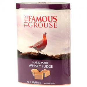 Whisky Fudge smaksatt med Famous Grouse, tillverkad av Gardiniers of Scotland