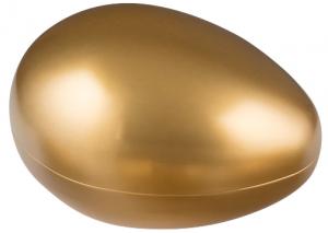 Påskägg Plåt Guld, jumbo (30cm)
