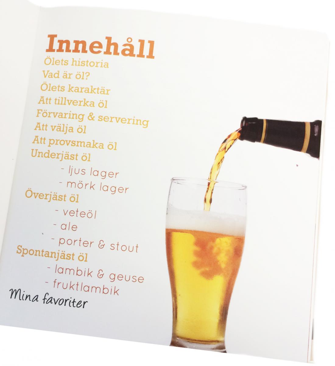 En liten bok om öl (Presentbok)