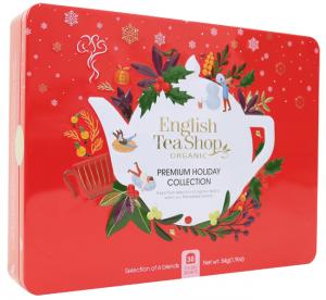 Julte i plåtask - The English Tea Shop (röd)