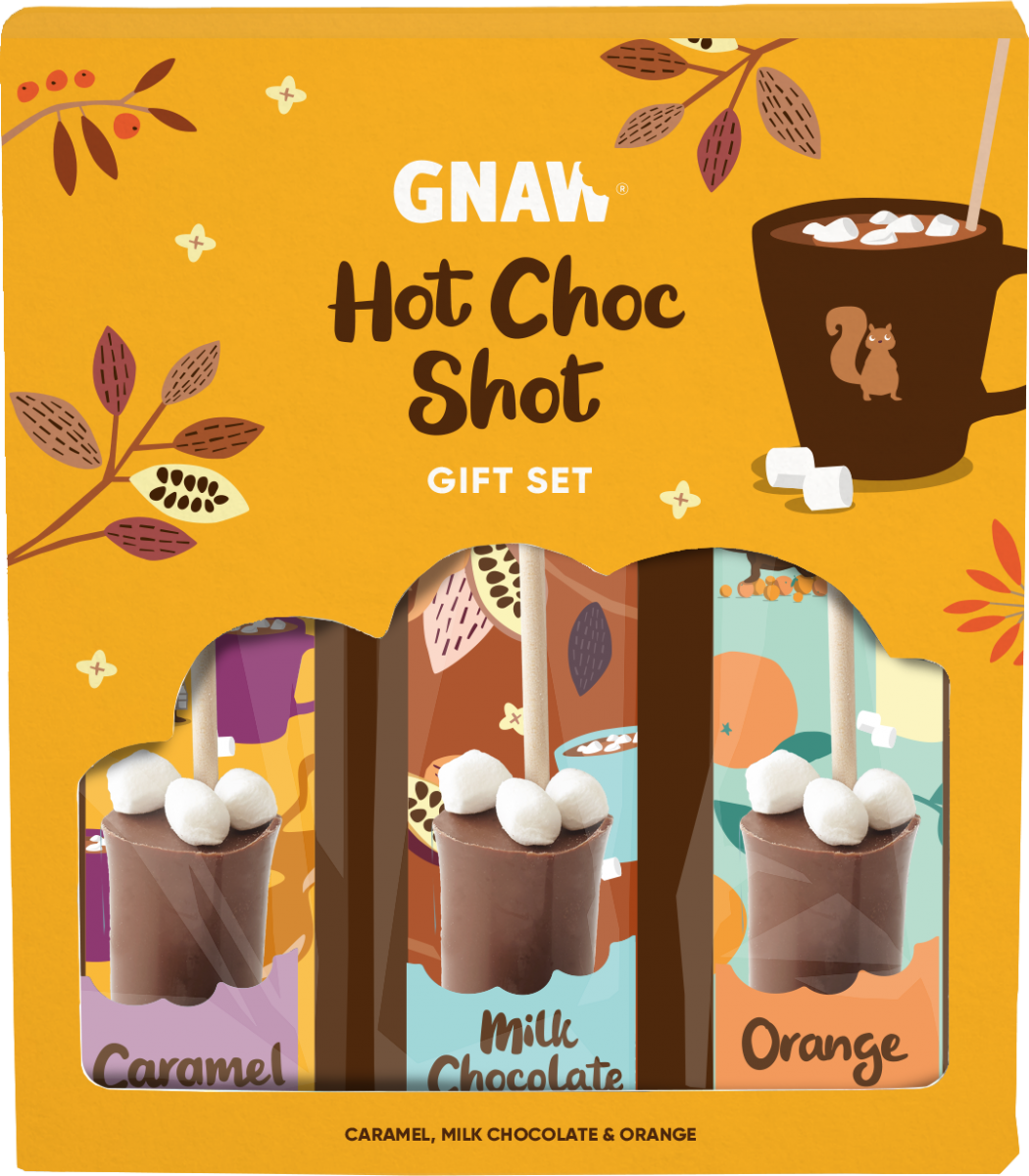 Hot Choc Shot chokladdryck - Presentbox