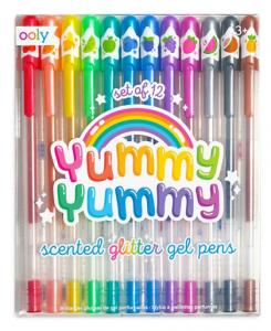 Yummy Yummy - Scented Glitter Gel Pens från Ooly säljs på Presenteriet.se