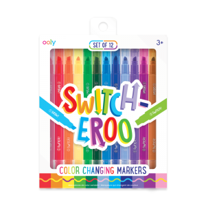 Switch-Eroo Color Changing Markers från Ooly säljs på Presenteriet.se