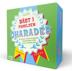 Spel Bäst i Familjen: Charader är en kul spel för hela familjen där du använder din kropp för att beskriva olika saker