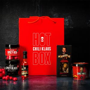 Chili Klaus Hot Box, Röd, presentbox