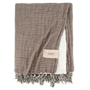 Pläd, Mullvad/Vit - Ernst Kirchsteiger