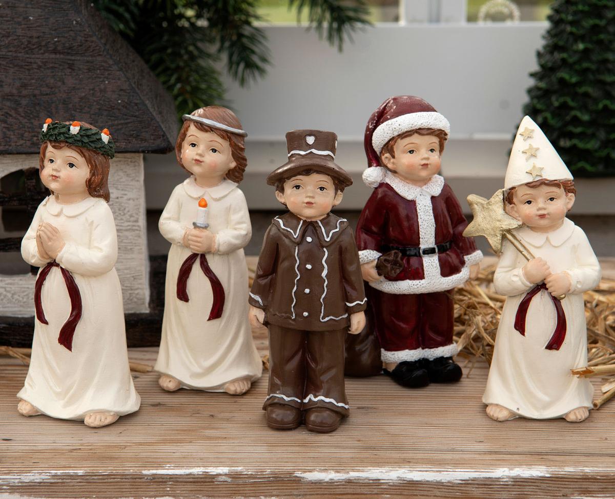 Luciatåg med 5 figurer - A Lot Decoration