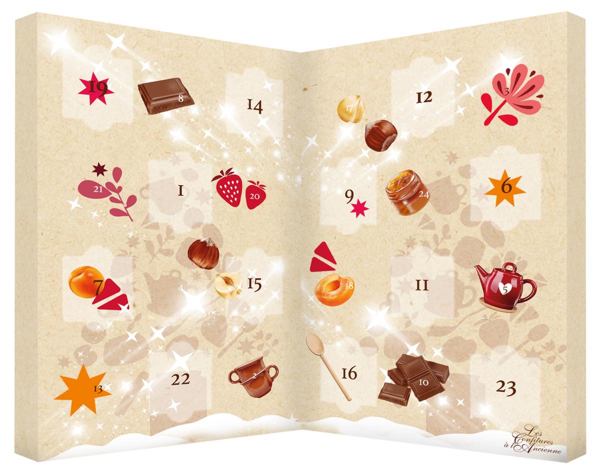 Adventskalender Marmelad - Andrésy Confitures
