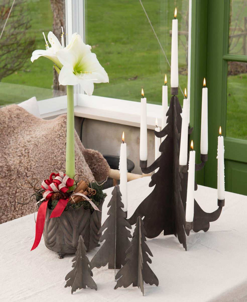 Ljusstake Gran Metall - A Lot Decoration
