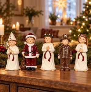 Luciat&aring;g med 5 figurer - A Lot Decoration