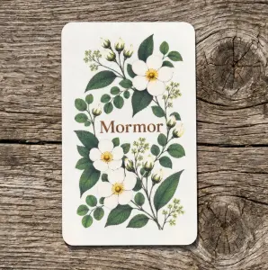 Paketkort Mormor, 5,5 x 9cm