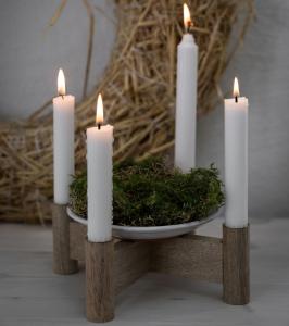 Adventsljusstake Trä (ljus) - Ernst Kirchsteiger
