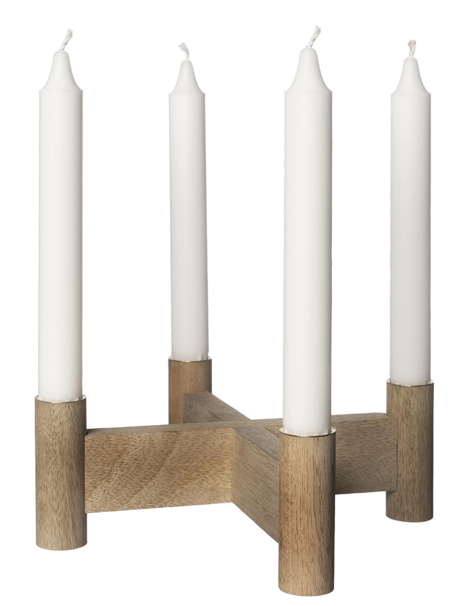 Adventsljusstake Trä (ljus) - Ernst Kirchsteiger