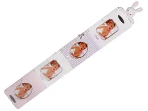 Dacapo Silver Mätsticka (måttband) Mjukisdjur Kanin, rosa