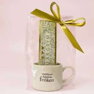 Presentset Fr&ouml;ken Du &auml;r Grym i cellofan