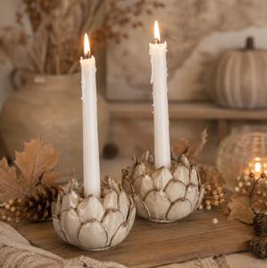 Ljuslykta Hildur, beige - A Lot Decoration