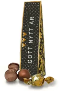 Gott Nytt År - Chokladhälsning