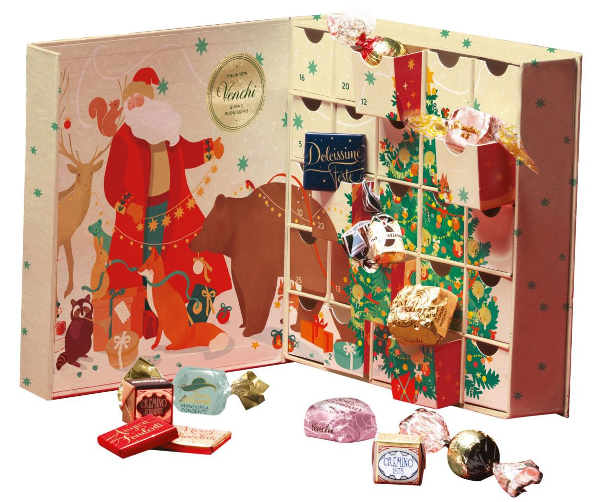 Venchi Prestige - Chokladkalender med lyxpraliner