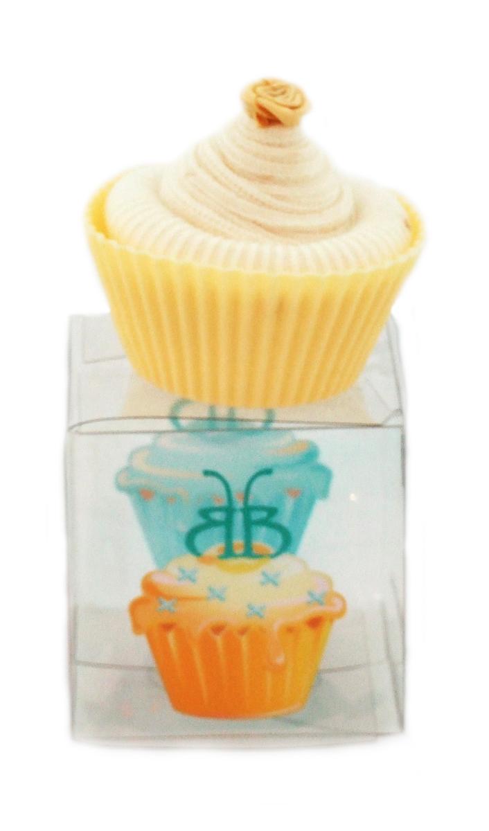 Cupcake Strumpor Citron (creme) - Babyblooms