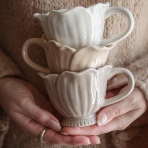 Blomstra Mugg från Majas lyktor säljs till förmån för Barncancerfonden