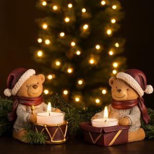 Ljuslykta Julnallar - A Lot Decoration