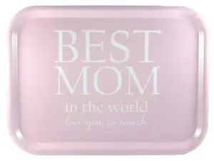 Bricka Best Mom, 27x20cm