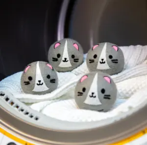 Katter Torkbollar, ersätter sköljmedlet