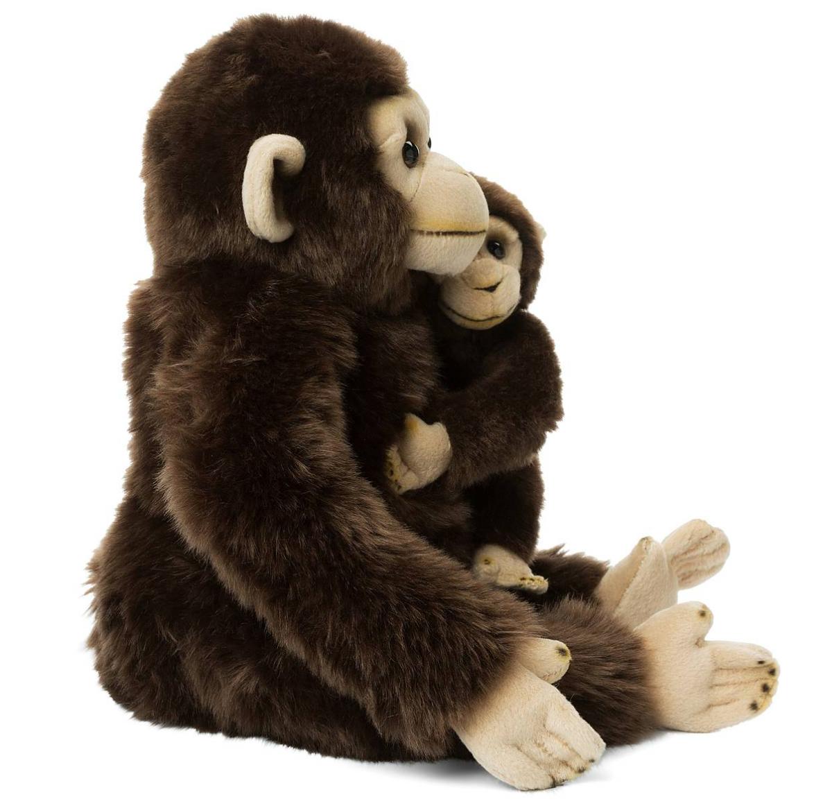WWF (Världsnaturfonden) Schimpans med baby - WWF (Världsnaturfonden)