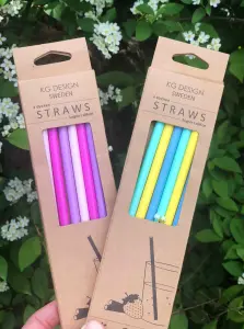 Sugrör i silikon från KG design