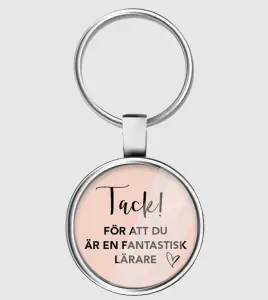 Nyckelring Tack L&auml;rare