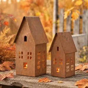 Rostf&auml;rgade Huslyktor 2-set, 23 & 18cm - Wikholm Form