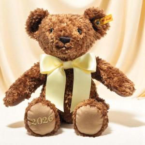Cosy Year Bear 2026, 34cm, Steiff säljs på Presenteriet.se