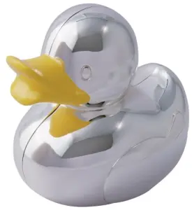 Dacapo Silver Sparb&ouml;ssa Anka med gul n&auml;bb