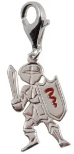 Dacapo Silver Berlock Riddare, äkta silver - Sagosmycken