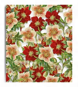 Disktrasa Julblommor - Sköna Ting