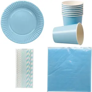 Hisab/Joker Paket bl&aring; dukning f&ouml;r 8 personer