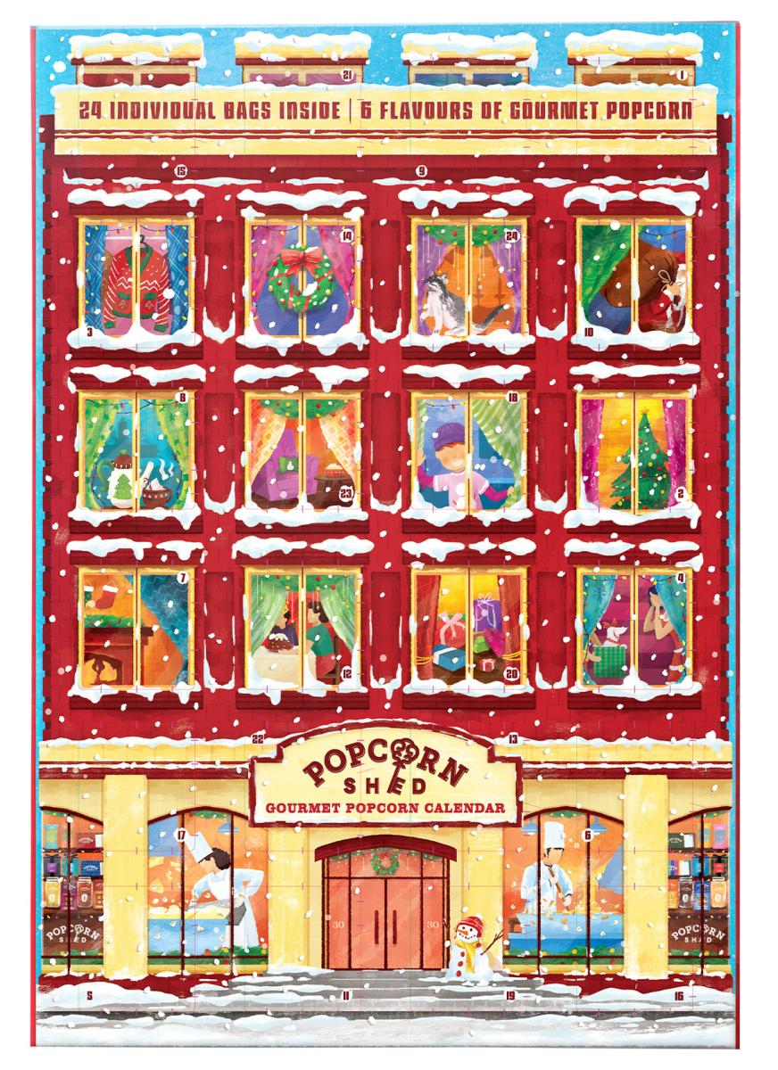 Gourmet Popcorn Kalender (Popcorn Shed)