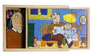 Alfons Åberg pussel 4 i 1