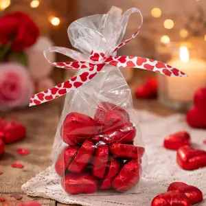 Nougathj&auml;rtan i cellofanp&aring;se (100g)