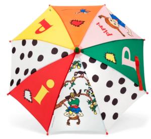 Paraply Pippi L&aring;ngstrump 