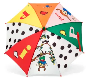 Paraply Pippi L&aring;ngstrump 