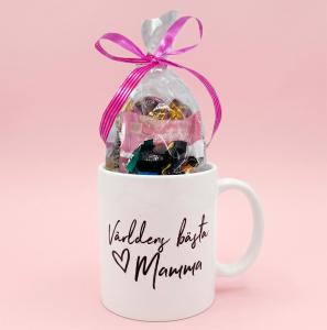Mugg V&auml;rldens b&auml;sta Mamma med godis