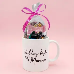 Mugg V&auml;rldens b&auml;sta Mamma med godis