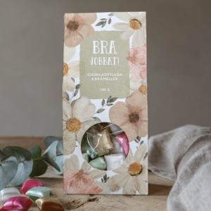 Bra jobbat! Chokladfyllda karameller från Majas lyktor säljs till förmån för Barncancerfonden