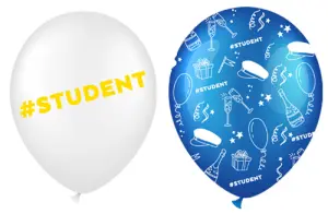 Ballonger, Grattis Student, 6st