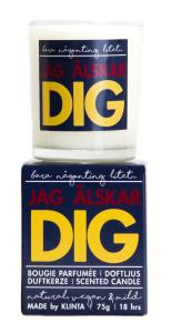 Budskapsljus Jag &auml;lskar dig fr&aring;n Klinta