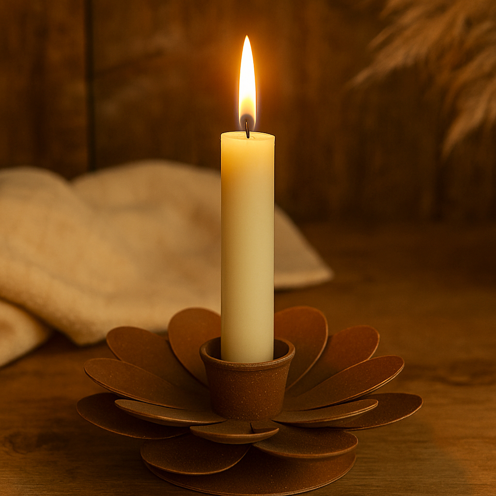 Ljusstake Inse Floral - A Lot Decoration