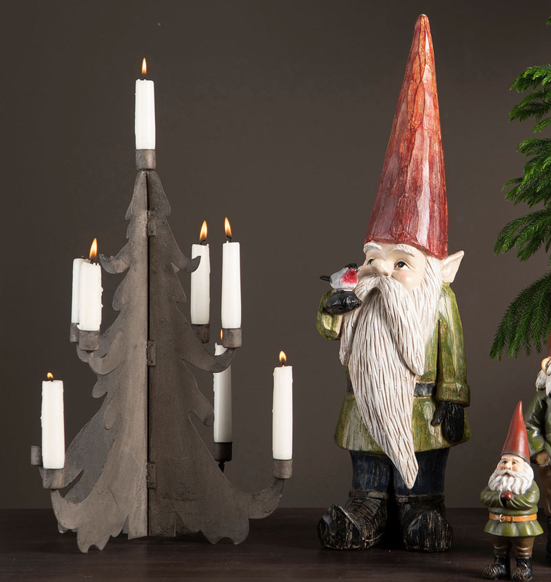 Ljusstake Gran Metall - A Lot Decoration