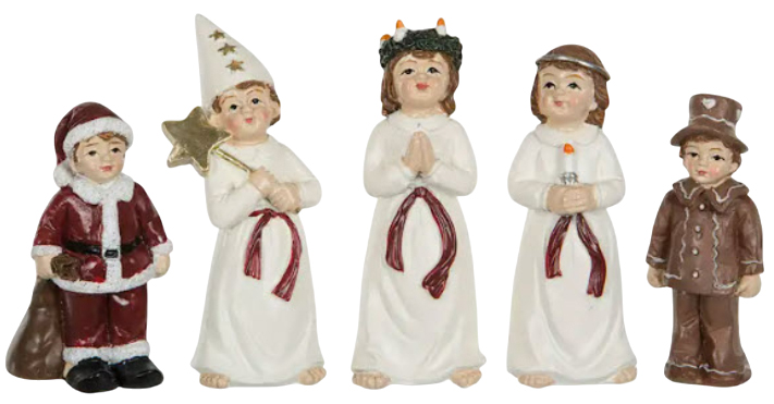 Luciatåg, 5-set - A Lot Decoration